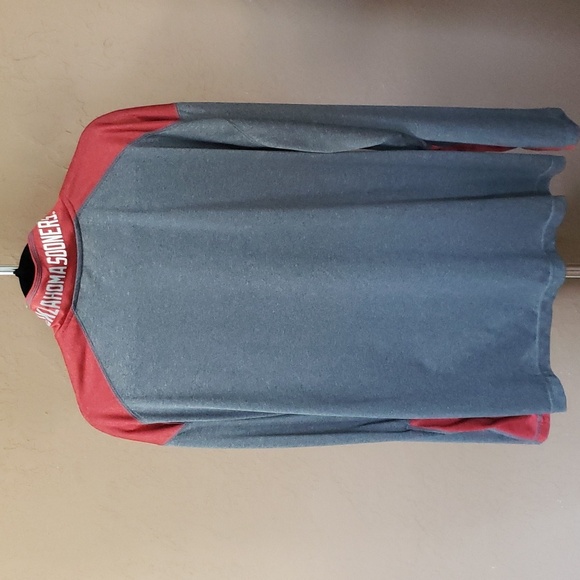 Champion Long Sleeve 1/4 Zip Pullover Oklahoma Sooners XL - Picture 3 of 5